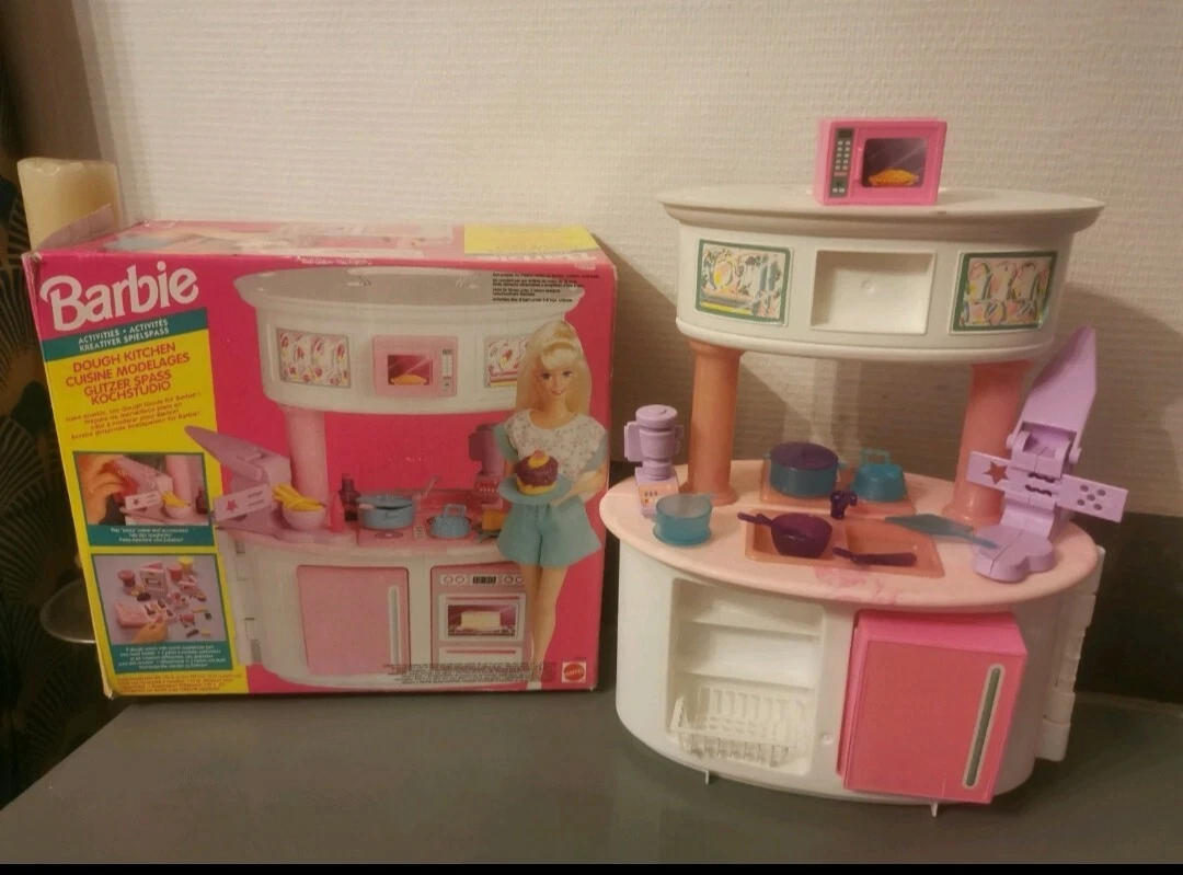 Cuisine Barbie Vintage Pâte À Modeler 1993 Cocina Magica