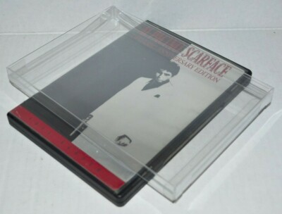 50 DVD DVD's Plastic Clear Protective Cases Sleeves Display Boxes