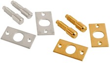 1 Pair - Security Door HINGE BOLTS Steel - Shed Garage Security Theft Prevention