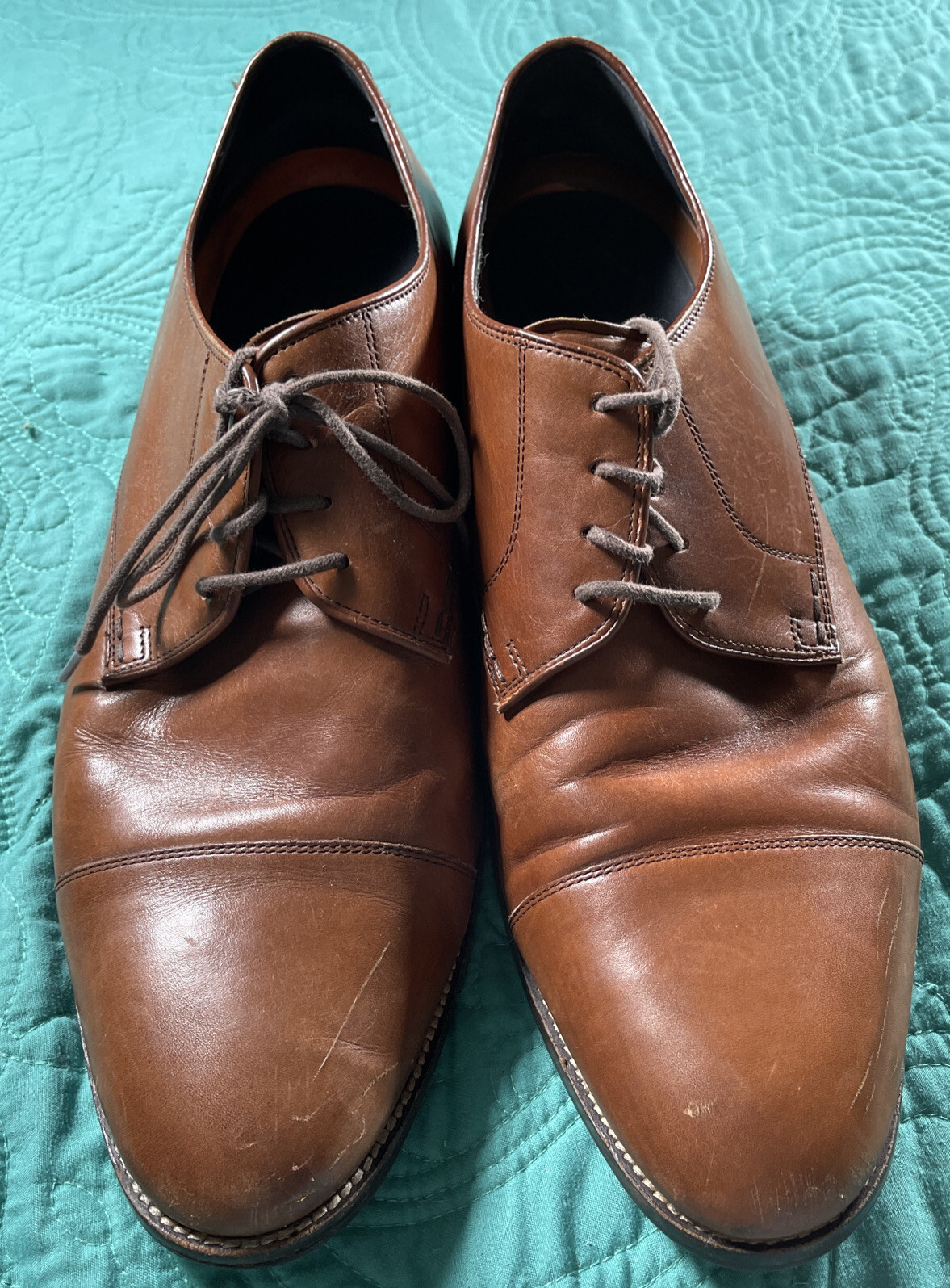 SAOLA Scarpe eleganti Oxford Cole Haan Watson Grand OS in pelle marrone da uomo taglia 11 5 M