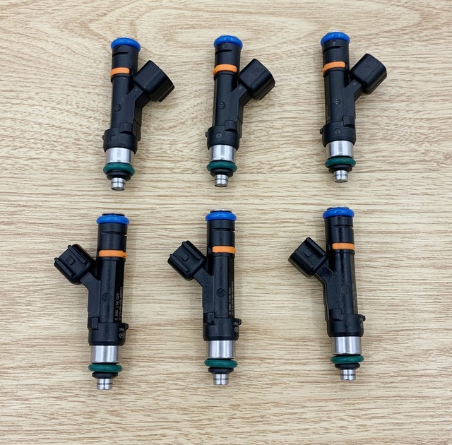 6pcs OEM 4 Hole Upgrades Bosch Fuel Injectors For 20042012 Jeep