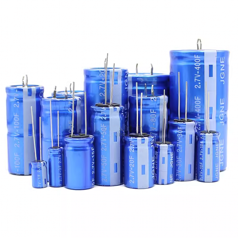 1/3/5/10/50pcs 2.7V 1F/2F/10F/50F400F Cylindrical RType Farad Super