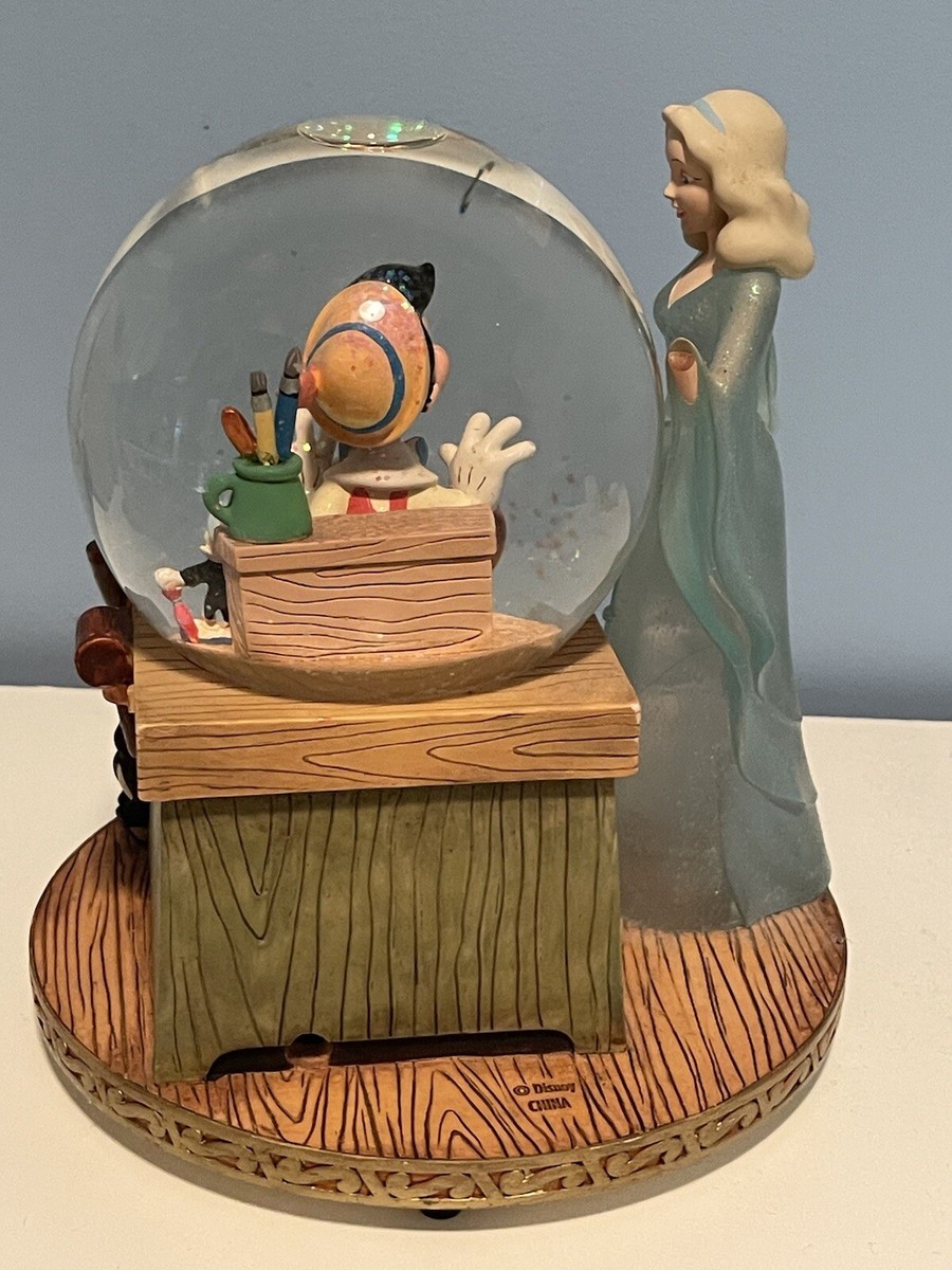 値下げレア【ELF SACK×Pinocchio】コラボ ニットポロ ディズニー Disney Pinocchio and the Blue Fairy Snow Globe | eBay