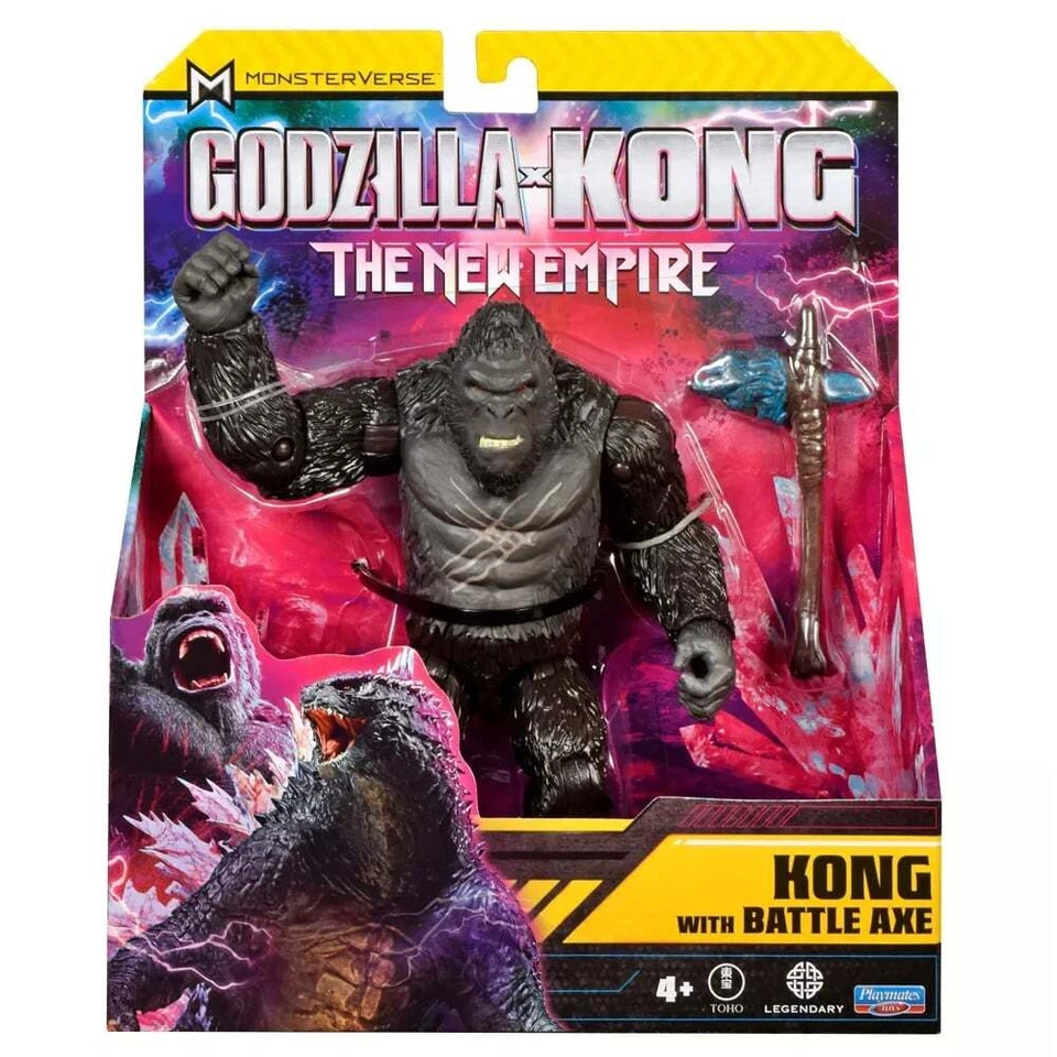 Godzilla x Kong: The New Empire Kong With Battle Axe 6 inch Action Figure NEW
