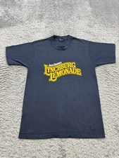 Vtg Jack Daniels Shirt Adult Medium Lynchburg Lemonade Promo Single Stitch USA