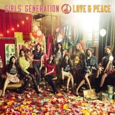 GIRLS' GENERATION CD Love  Peace