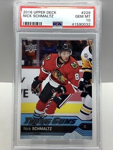 2016 UPPER DECK YOUNG GUNS NICK SCHMALTZ #229 RC PSA 10 GEM MT