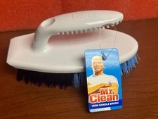 Mr clean iron Handle Scrub Brush Scrubber All Purpose Floor Carpet Pet Cleaning