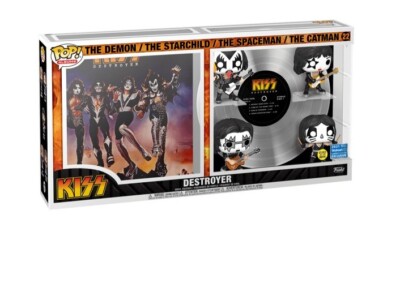 FUNKO KISS キッス　蓄光限定 Funko POP! KISS: Band Set - Glow in the Dark Collectible Set