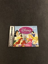 Disney princess GBA manual only