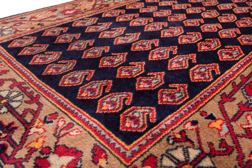 Hamedan Hand-Knotted 168x107 cm-Nomadic, Oriental, Rug, Carpet, Red - Picture 10 of 12