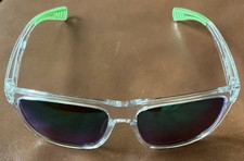 Body Glove WV0324 Polarized Sunglasses Clear Frame White Mirror Lenses 22 OBO