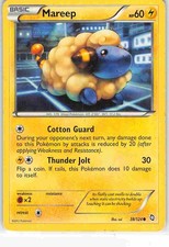 Mareep 38/124 Common Dragons Exalted Pokemon HP