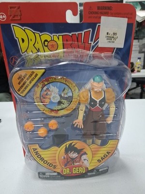 Dragon Ball Z Dr. Gero Figure Irwin Series 5 Androids Saga 2001  NRFB DBZ