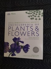 RHS Encyclopedia Of Plants and Flowers by Christopher Brickell (English) Hardcov