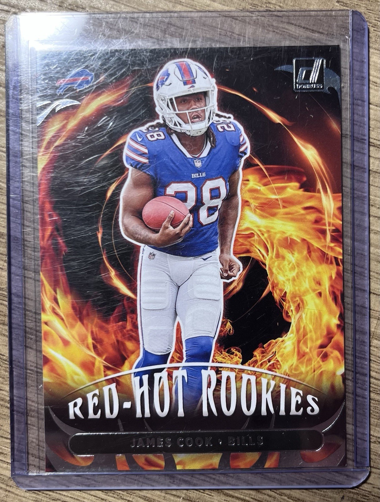 2022 Panini Donruss Optic - Red Hot Rookies #RHR-6 James Cook (RC)
