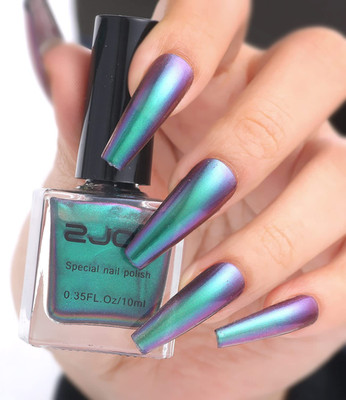 Chameleon Nail Polish Holographic Glitter Quick Dry Nail Polish Shimmer Iridesce