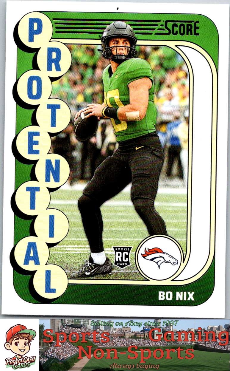 2024 Score #11 Bo Nix Protential 007059