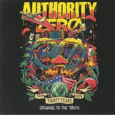 AUTHORITY ZERO - 30 Years Speaking To The Youth - 1-SIDED ORANGE VINYL LP