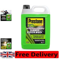 Prestone Screenwash 2.5L Screen Wash For Cars Ultra Performance UK 4.38 per litre