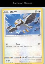 Pokemon Card Starly CRZ 110/159 C Crown Zenith