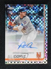 2019 Topps Chrome Rookie Debut Autograph Pete Alonso Xfractor #PA card