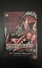 St. Topman Warcury (Alternate Art) OP13-089 Carrying On His Will Foil