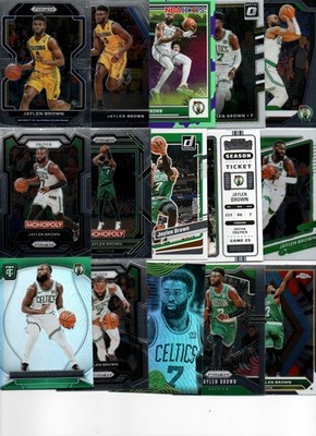 Jaylen Brown 25 count BASKETBALL SUPER Card Lot w/ Insert BOSTON CELTICS A3