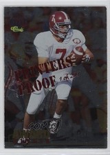1995 Classic NFL Draft Award Winner Silver Printers Proof /297 Jay Barker 00jz