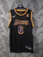 LeBron James Lakers Trikot #6 schwarz Nike NBA Swingman - Herren XL
