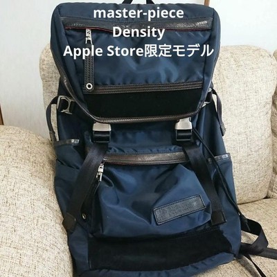 Master-piece Density Nylon Backpack Apple Store Limited Navy/Black 2015 Pre-own