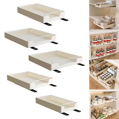 Ausziehbarer Schrank Organizer Speisekammer Aufbewahrung Regal für Küche Bad