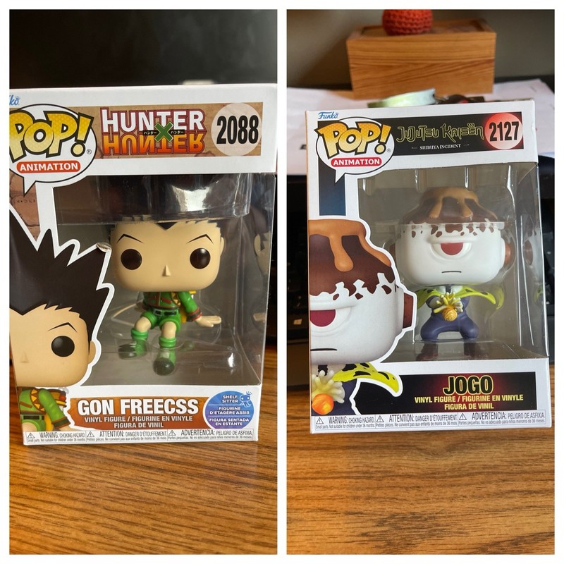 2 Funko Pop! K-Pop Demon Hunters Jogo & Gon Freecss (2127 & 2088) New In Box