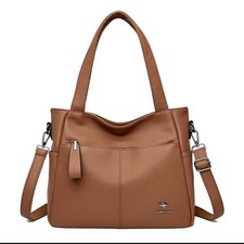 Genuine Brand Soft Leather Hand Bag Luxury Handbags 