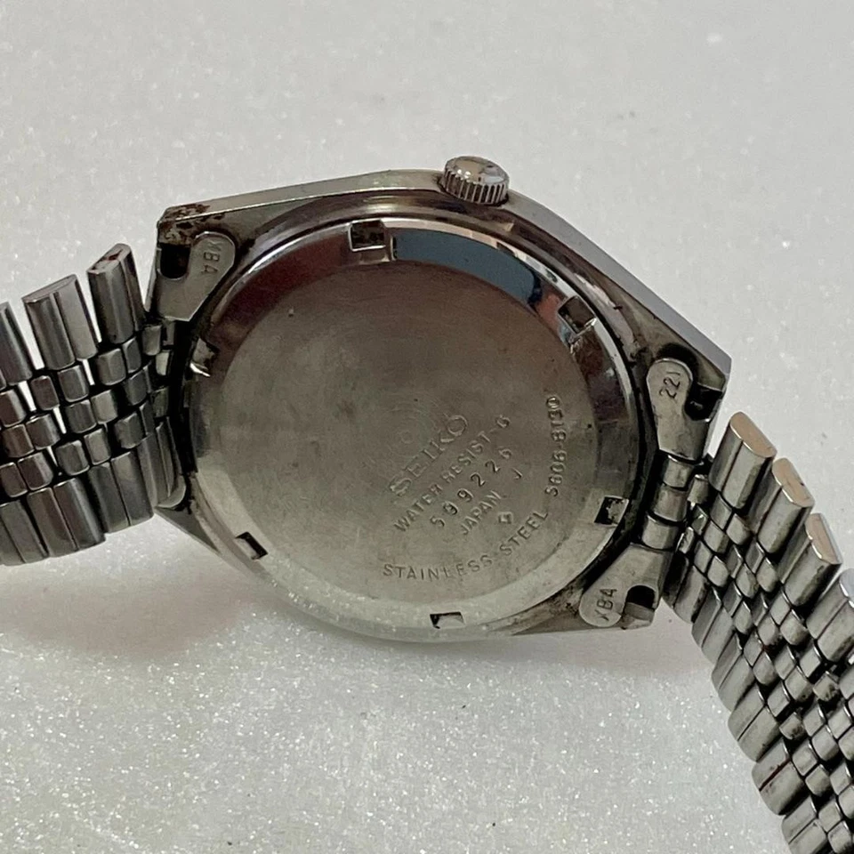 Reloj automático para hombre SEIKO LORD MATIC Roadmatic 5606 8190 vintage raro funcionando Foto 4 de 4