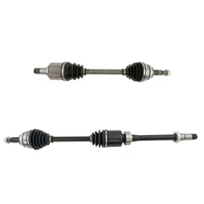 Front CV Axle Shaft LH & RH Kit Pair Set of 2 for RX350 Highlander Venza New FWD