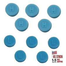 10PCS Car A/C Valve Core Cap, AC Refrigerant Port Cap, Air 1.07 1.07 inch