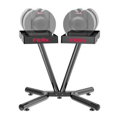 FitRx SmartRack Dumbbell Stand, Dumbbell Rack and Kettlebell Weight Rack Stand
