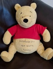 M&S Winnie The Pooh Hot Water Bottle Cover Original Hot water  Bottle/ PJ case