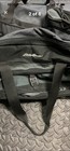NEW Eddie Bauer Black Rolling Duffle Bag Luggage  23" x 12" EUC Shoulder Strap — photo 1