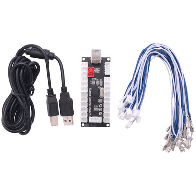 Zero Delay Arcade Usb Encoder Pc To Joystick For Mame Jamma & Other Pc2806