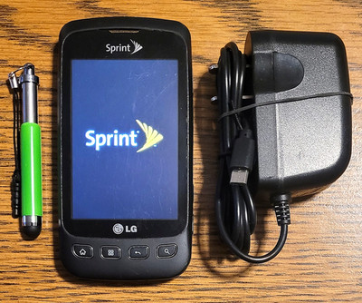 LG Optimus S LS670 - Black and Gray ( Sprint ) Android Smartphone - Bundled