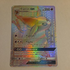 Espeon GX 152/149 Sun & Moon Rainbow Secret Rare NM on eBay