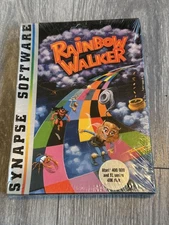 Vintage Rainbow Walker Atari 400 800 XL Video Game NEW Sealed Disk 1983 Synapse