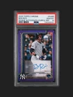 2025 Topps Chrome - Ben Rice #RA-BR Purple Refractor Auto /250 PSA 10 (RC) POP 6