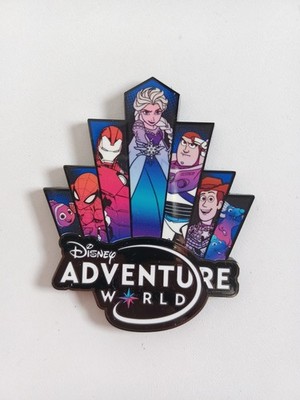 Magnet Magnet ''DISNEY ADVENTURE WORLD'' FROZEN MARVEL PIXAR /Disneyland Paris