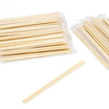 500 Pairs 8 Inch Disposable Chopsticks, 20cm Chopsticks Bulk, Chinese Wood Ch...