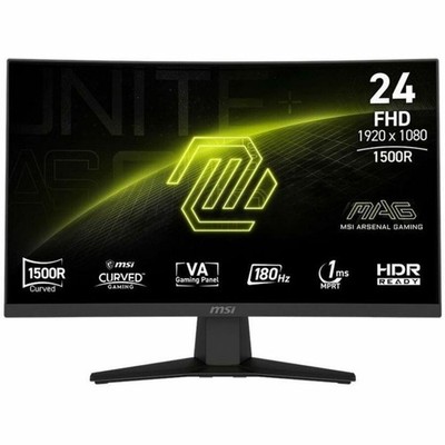 MSI MAG 244C 24'' VA FHD 1500R Curved Gaming Monitor 180Hz MAG244C