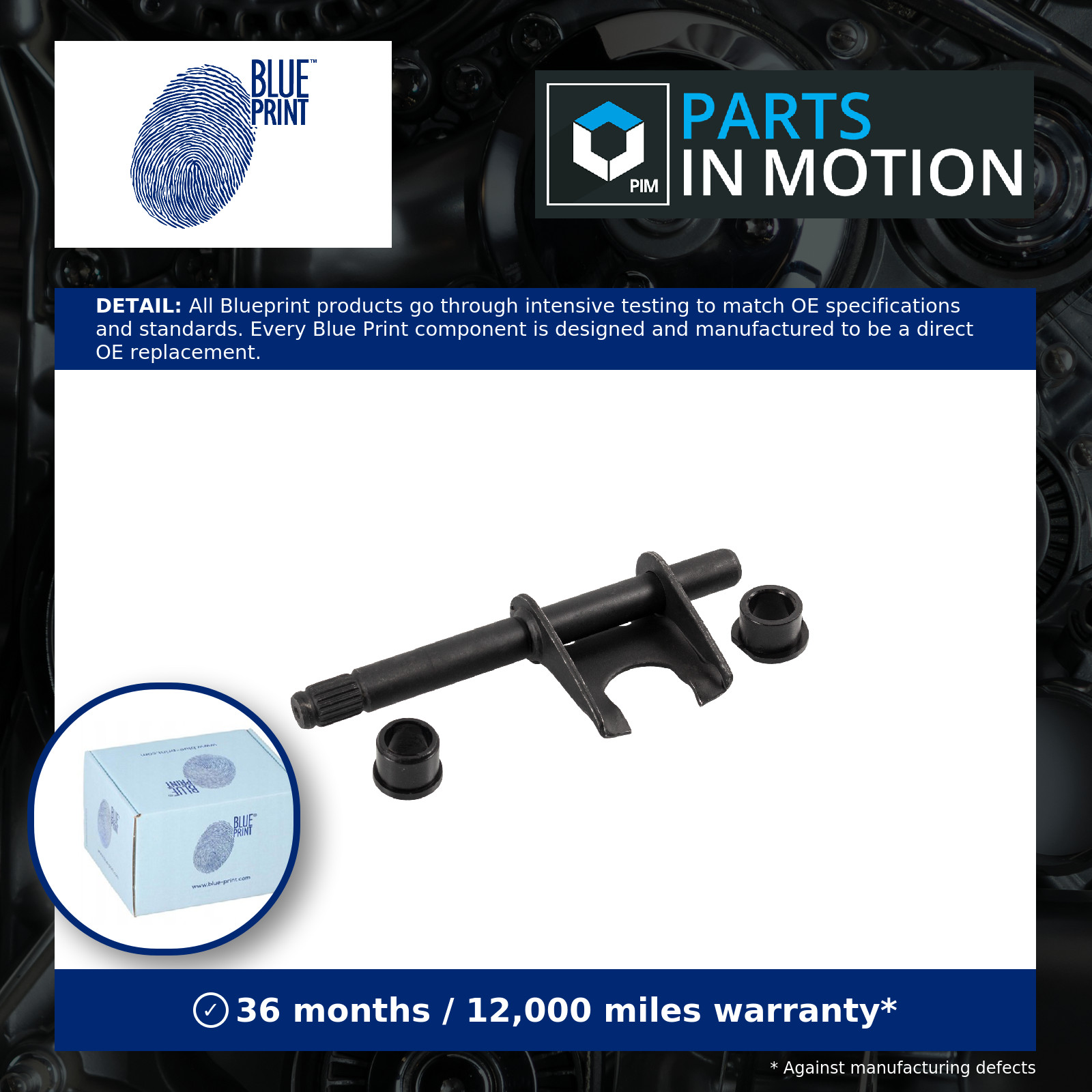 BLUE PRINT Clutch Release Fork fits FIAT Brava Doblo Fiorino Palio Punto Tipo - Image 8
