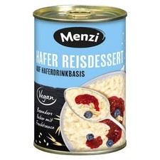 Menzi Hafer Reisdessert auf Haferdrinkbasis, 400g